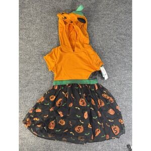 Squishmallows Halloween Dress Pumpkin Cat Costume Girls Size S Cosplay